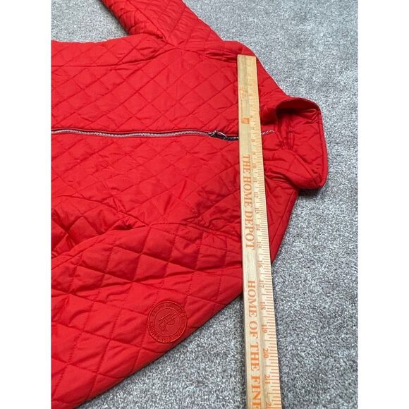 Lauren Ralph Lauren Womens red quilted jacket size small light weight - Picture 7 of 12